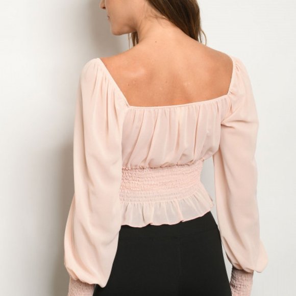 WANT YOUR LOVE Blouse Top - Blush - Picture 5 of 8